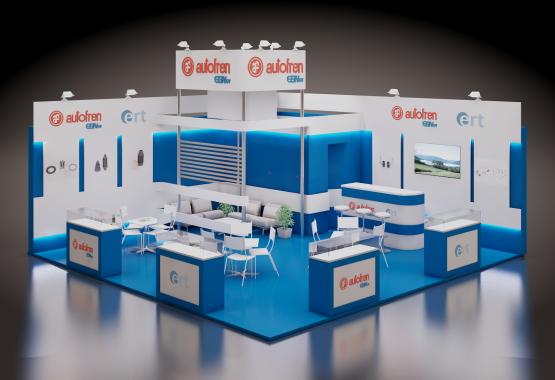 Stand de Autofren en Automechanika Frankfurt